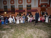 Rozsvícení stromečku u MŠ